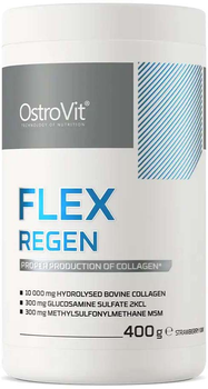 Suplement diety OstroVit Flex Regen Strawberry Kiwi 400 g (5903246227185)