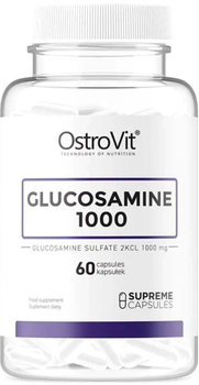 Дієтична добавка OstroVit Glucosamine 1000 60 капсул (5903246225471)