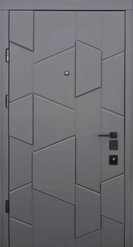 Входная дверь Straj Lux Matrix Prestige квартира 850*2040мм Муссонное дерево софттач/Софт милк