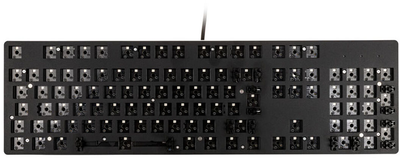 Клавіатура дротова Glorious GMMK Full-Size ISO Barebone Black (GMMK-RGB-ISO)