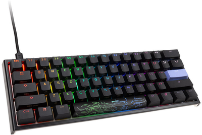 Клавіатура дротова Ducky One 2 Pro Mini Cherry MX Blue Black (GATA-2650)