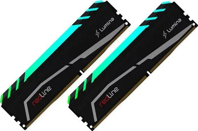 Pamięć RAM Mushkin DDR4-3200 16384MB PC4-25600 (Kit of 2x8192) Redline Lumina (MLA4C320GJJM8GX2)