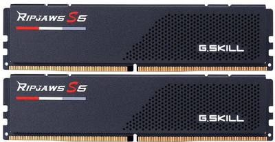 Оперативна пам'ять G.Skill DDR5-5600 32768MB (Kit of 2x16384MB) Ripjaws S5 Black (F5-5600J3036D16GX2-RS5K)