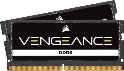 Оперативна пам'ять Corsair SODIMM DDR5-4800 16384 MB PC5-38400 (Kit of 2x8192) Vengeance (CMSX16GX5M2A4800C40)