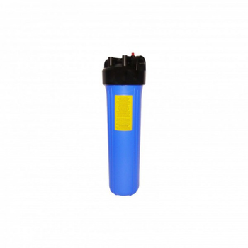 Колба Organic Big Blue 20BB синяя 1" (два кольца, металлический кронштейн, ключ)