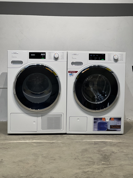 Комплект пральної машини Miele WWG 660 WCS та сушильної Miele TWF 640 WP Б/В