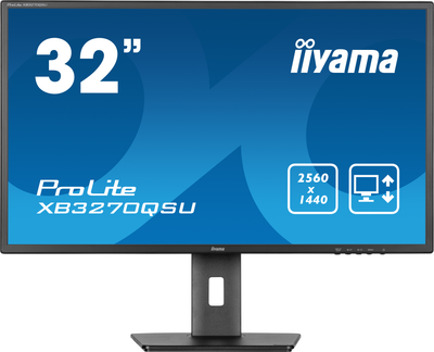 Монітор 31.5" iiyama ProLite XB3270QSU-B1
