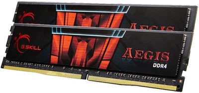 Оперативна пам'ять G.Skill DDR4-2400 16384MB PC4-19200 (Kit of 2x8192) Aegis (F4-2400C15D-16GIS)