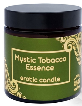 Świeca zapachowa Aurora Erotyczna Mystic Tobacco Essence 100 g (5904906047471)