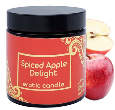 Świeca zapachowa Aurora Erotyczna Spiced Apple Delight 100 g (5904906047488)