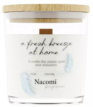 Соєва свічка Nacomi Fresh Breeze At Home 140 г (5901878687605)