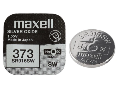 Батарейка годинникова Maxell 373, V373, SR916SW, SR68, 617