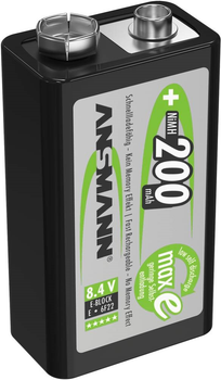 Акумулятор універсальний Ansmann Krona 200 мА·год maxE 1 шт (4013674353422)