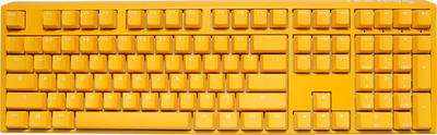 Klawiatura przewodowa Ducky One 3 Yellow RGB LED MX-Black 100042989 (WLONONWCRA185)