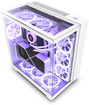 Корпус NZXT H Series H9 Elite Edition Chassis All White (CM-H91EW-01)