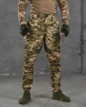 Армейские мужские штаны с вентиляцией 3XL пиксель (87590)