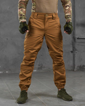 Армейские мужские штаны с вентиляцией L койот (87589)
