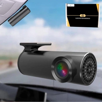 Автомобильный видеорегистратор USB DVR W7 для подключения к магнитоле на Android регистратор на лобовое стекло