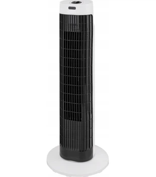 Вентилятор колонный Cronos TW-1903 80 см 45 Вт 3 скорости работы Бело-черный