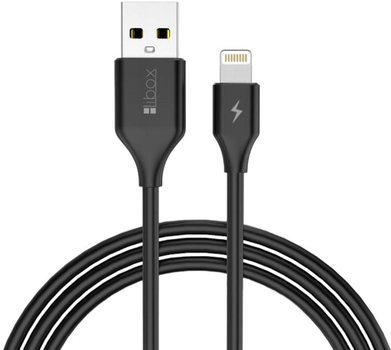 Kabel Libox USB Type A - Lightning M/M 1 m Black (KAB-USB-0000012)