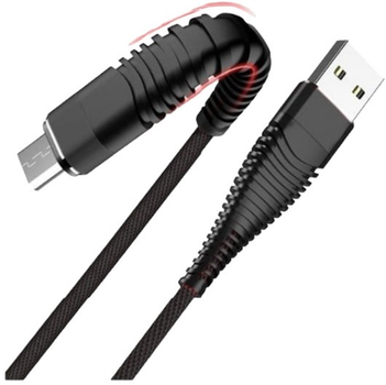 Kabel Libox USB Type A - Lightning M/M 1 m Black (1001045)