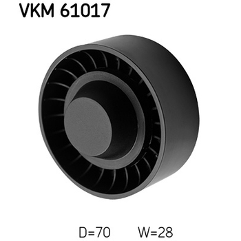 Ролик натягувача ременя SKF VKM 61017