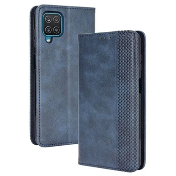 Чохол-книжка Deexe Retro Style для Samsung Galaxy A12 (A125) / A12 Nacho (A127) / M12 (M127) - Blue