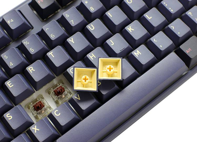 Клавіатура дротова Ducky One 3 Cosmic Blue TKL RGB LED MX-Speed-Silver 100043148 (WLONONWCRA352)