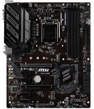 Материнська плата MSI Z390-A Pro (s1151, Intel Z390, PCI-Ex16)