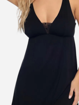 Нічна сорочка жіноча Esotiq 41260-99X XL Чорна (5903972242513)