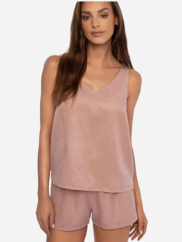 Piżama (koszulka na ramiączkach + spodenki) damska Esotiq 41228-39X XL Różowa (5903972275016)