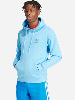 Худі оверсайз чоловіче adidas Moletom Capuz IS3317 L Блакитне (4066757724190)