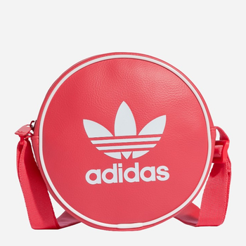 Спортивна сумка крос-боді через плече жіноча adidas Adicolor Classic IS4548 Рожева (4066759503441)