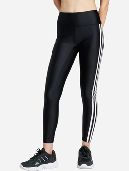 Спортивні легінси високі жіночі adidas 3-Stripes IU2522 XL Чорні (4067886288409)
