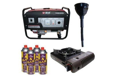 Бензиновый генератор EF Power Т3500 + подарок газовая плитка Orcamp CK-505 + 4 газовых картриджа 400 мл + лейка