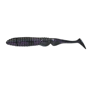 Силикон Jackall Ammonite Shad 3" (8шт) Maruhata Sexy Black