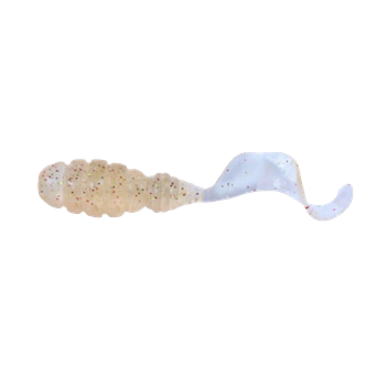 Силикон Jackall Good Meal Grub 1.5" (8шт) Glow Crash Clear Krill