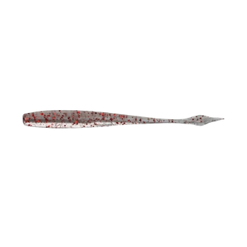 Силикон Jackall Kibikibina-Go 2" (10шт) Cho Keimura Clear Red Flake