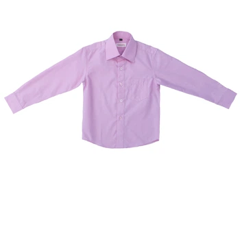 Рубашка школьная для мальчика Vedonni T889-88 140 см Розовый