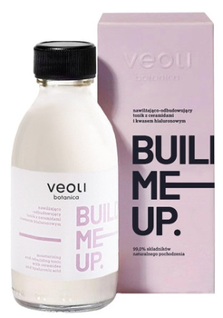 Тонік для обличчя Veoli Botanica Build Me Up зволоження та відновлення за допомогою керамідів та гіалуронової кислоти 150 мл (5904555695382)