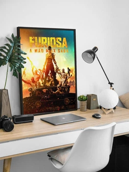 Постер фільму Фуріоса Шалений Макс / Furiosa A Mad Max Saga