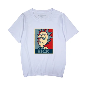 Футболка с принтом Rick Рик и Морти Rick and Morty S Белый