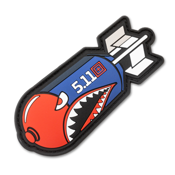 Нашивка 5.11 Tactical Bombs Away Patch Blue