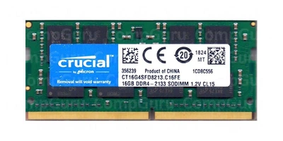 Оперативная память Crucial 2133 - купить в Киеве: цена, отзывы