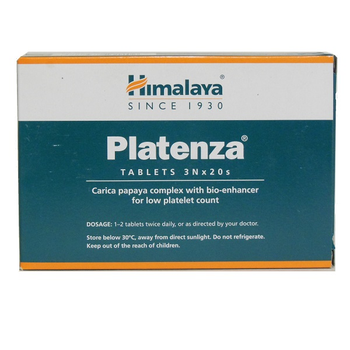 Комплекс для профилактики работы почек Himalaya Platenza Tablets 60 Tabs