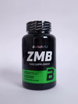 Підняття рівня тестостерону BioTech ZMB 60 капсул цинк магній В6 в упаковці (VMD-1206040)