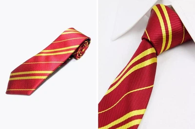 Краватка факультету Гріфіндор Гаррі Поттер Harry Potter червоно-золотиста (90006)