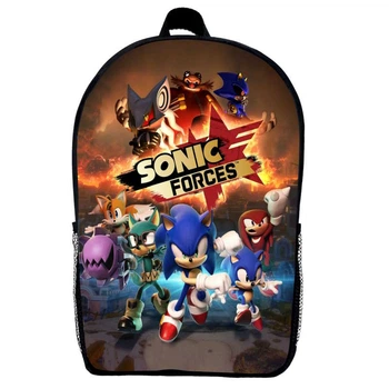 Рюкзак Сонік дитячий (Gear bag Sonic mini 05) чорний, 29 х 21 х 9 см