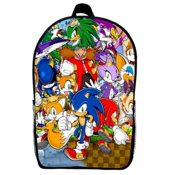 Рюкзак Сонік дитячий (Gear bag Sonic mini 03) чорний, 29 х 21 х 9 см