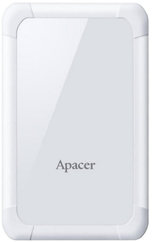 Жорсткий диск Apacer AC532 1TB 5400rpm 8MB AP1TBAC532W-1 2.5" USB 3.1 External White